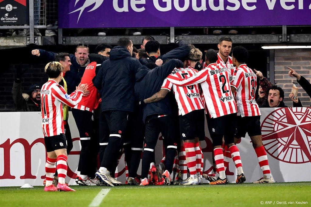 Sparta boekt tegen FC Groningen tweede zege op rij