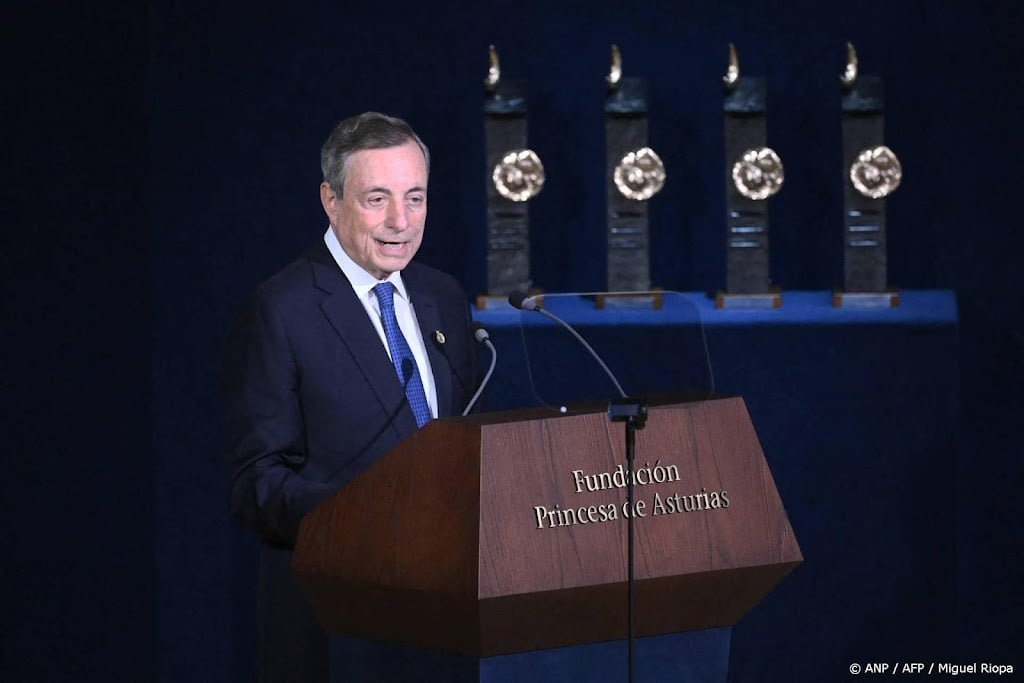 Draghi: Europa moet verdeeldheid overwinnen om machtig te worden