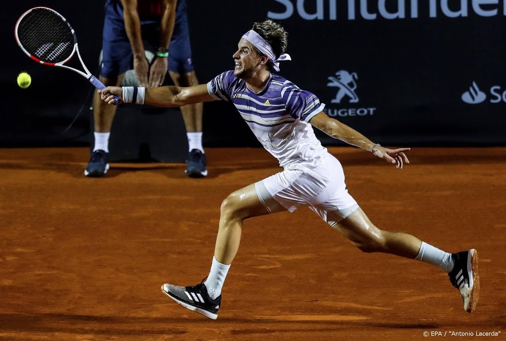 Tennisser Thiem nieuwe nummer drie van de wereld