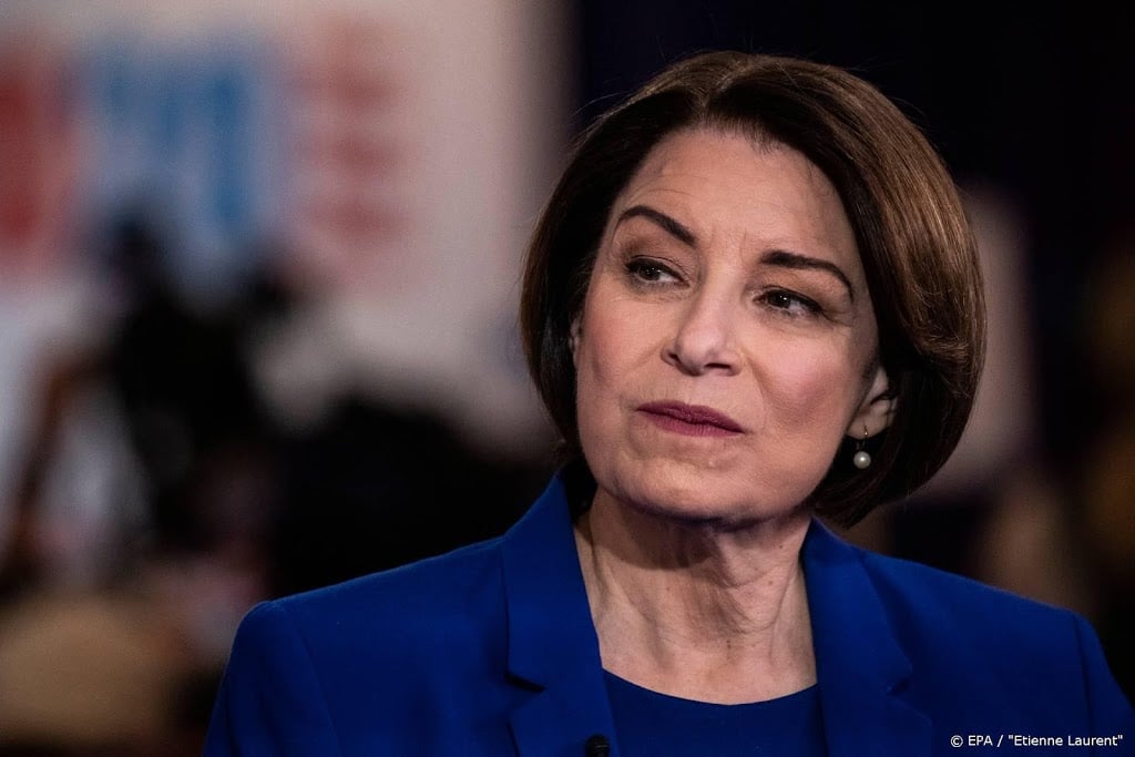 Klobuchar stapt uit Democratische voorverkiezingen