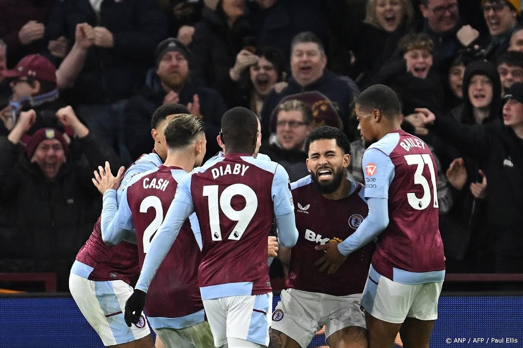 Aston Villa komt met nipte zege op Luton Town naar Ajax toe 