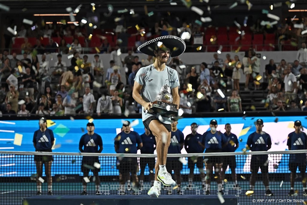 Eerste ATP-titel voor Tsjechische tennisser Machac