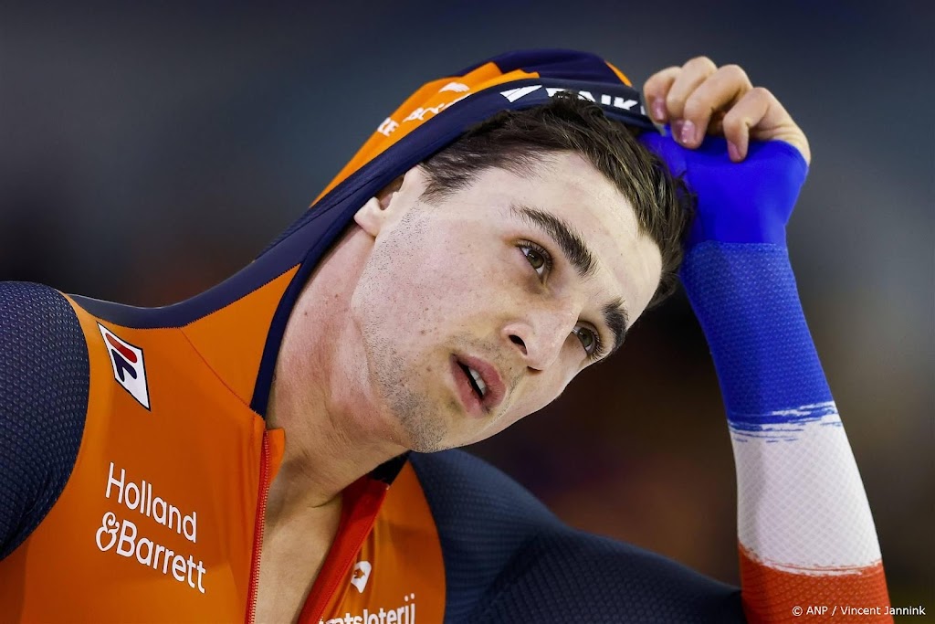De Boo pakt brons bij laatste wereldbekerwedstrijd op 500 meter