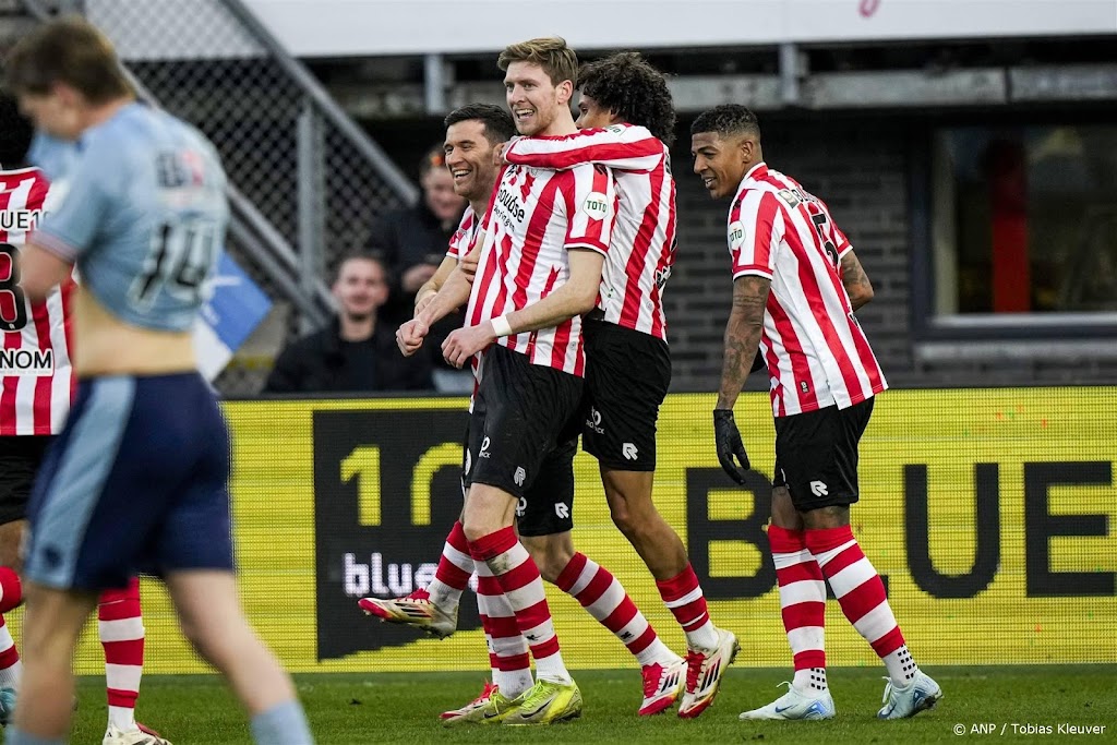 Sparta verkleint met winst op Willem II onderling gat tot 1 punt 