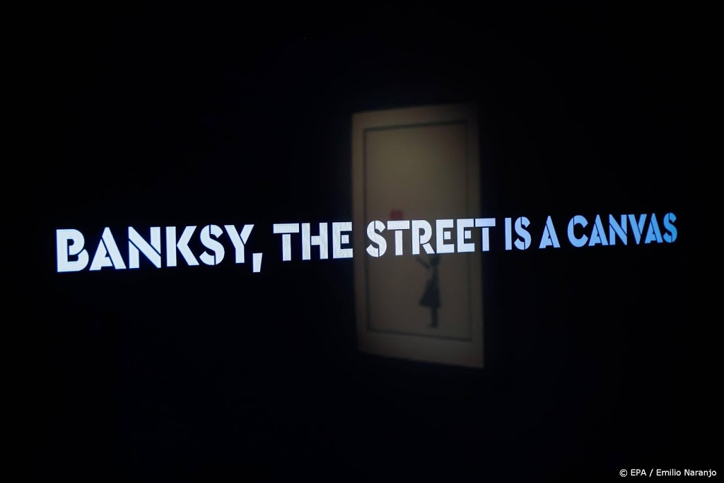 Kolossale Banksy op Nederlandse veiling