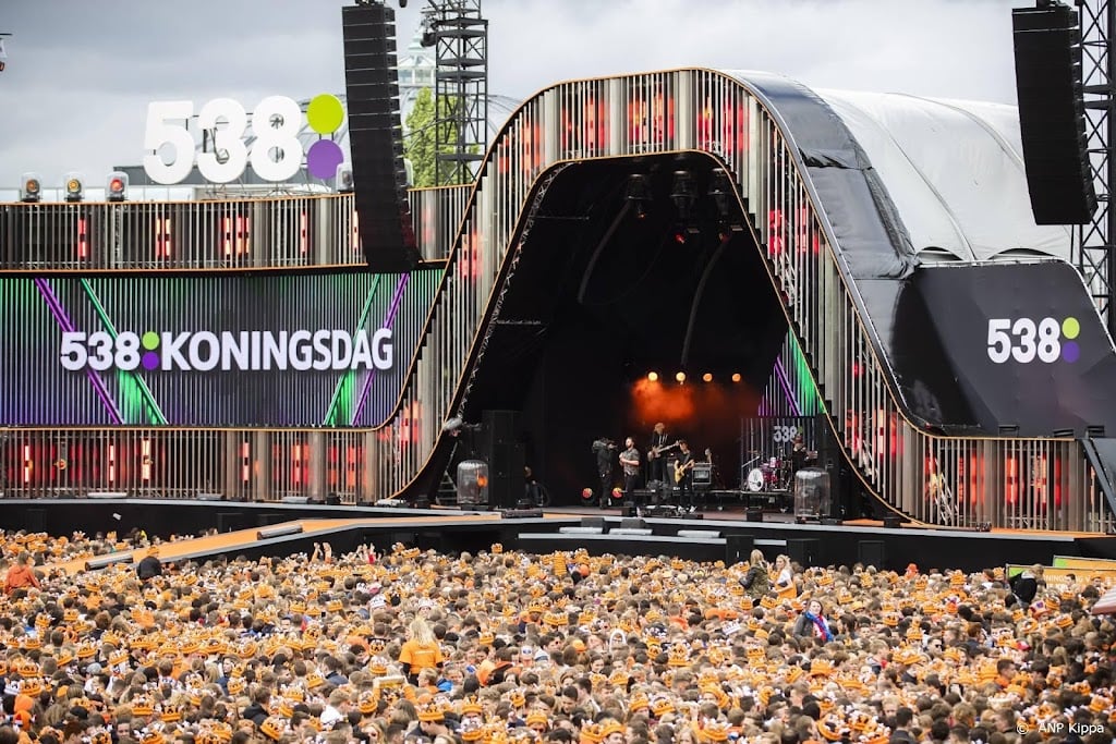 Koningsdagfeest van Radio 538 in Breda helemaal uitverkocht