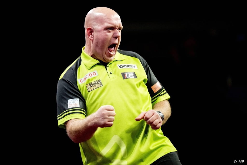 Darter Van Gerwen verslaat Wright en pakt titel in Barnsley