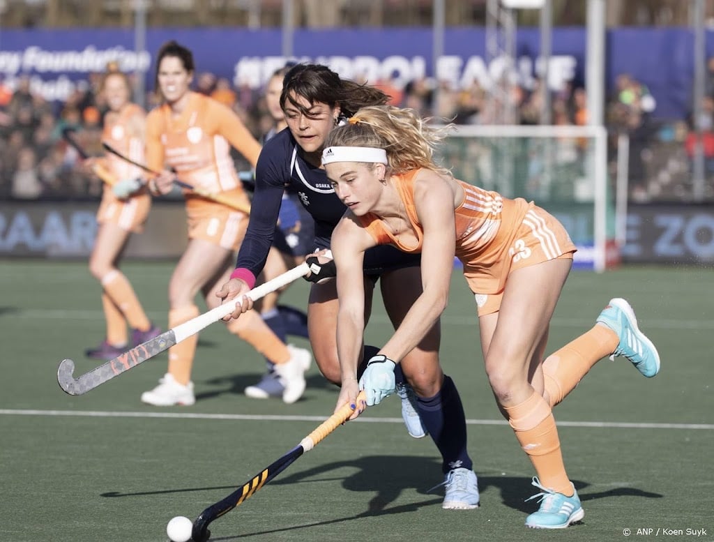 Hockeysters pakken koppositie in Pro League met zege op de VS 
