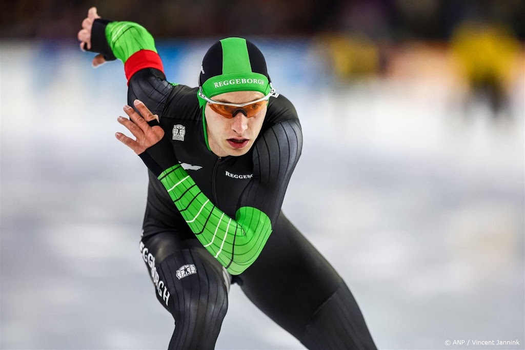 Schaatsteam Reggeborgh neemt afscheid van allrounder Dijkstra