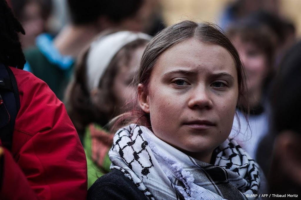 Greta Thunberg zaterdag bij A12-blokkade Extinction Rebellion