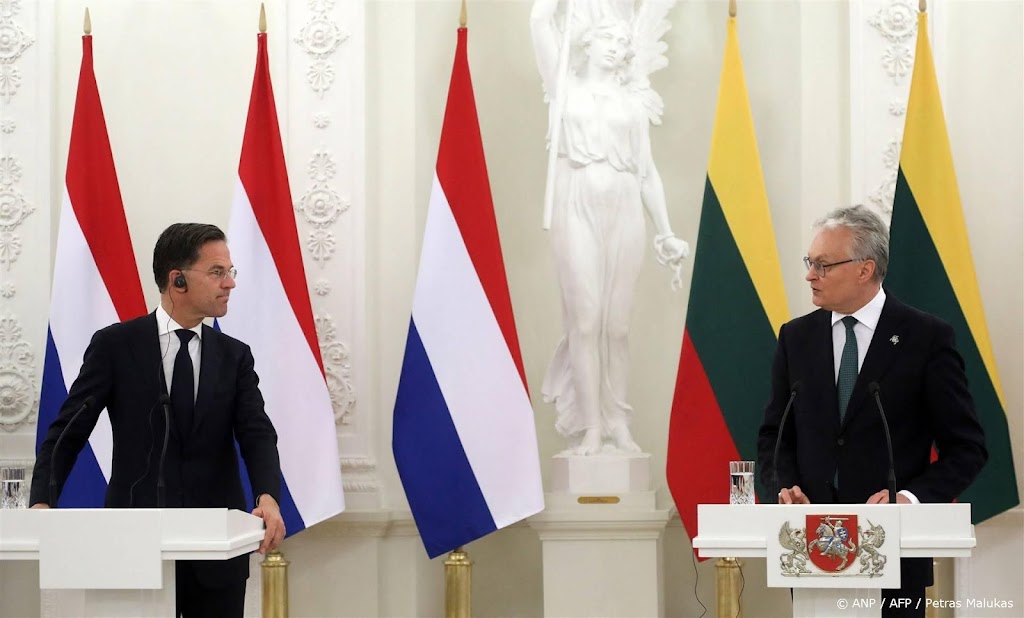 Litouwen steunt kandidatuur Rutte om topman NAVO te worden