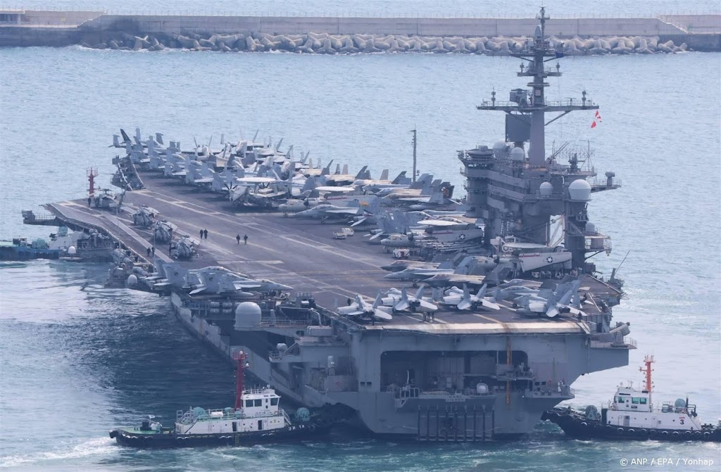 Een tweede Amerikaans vliegdekschip naar Midden-Oosten