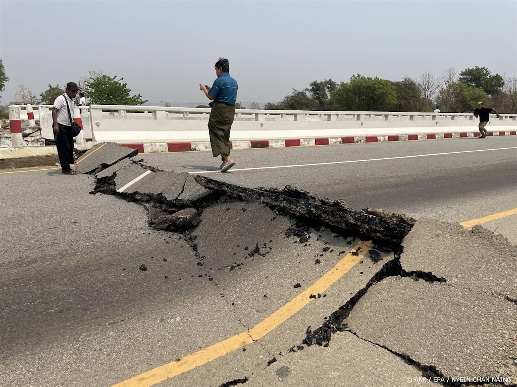 Militair regime Myanmar kondigt wapenstilstand af na aardbeving
