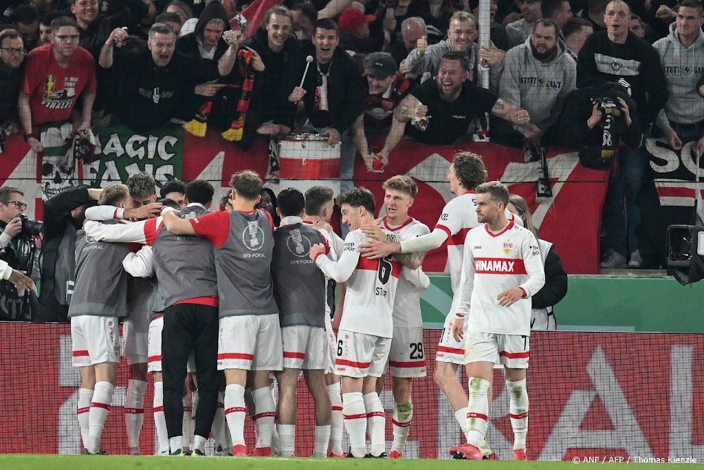 VfB Stuttgart naar bekerfinale na zege op RB Leipzig