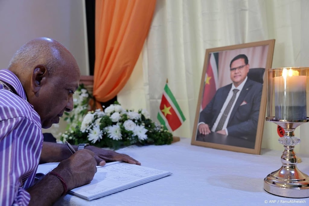 Crematie Surinaamse ex-president Santokhi dinsdag 7 april