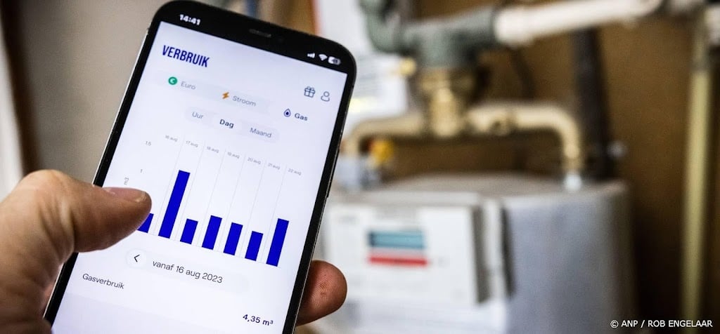 Vattenfall: huishoudens verbruiken structureel minder gas