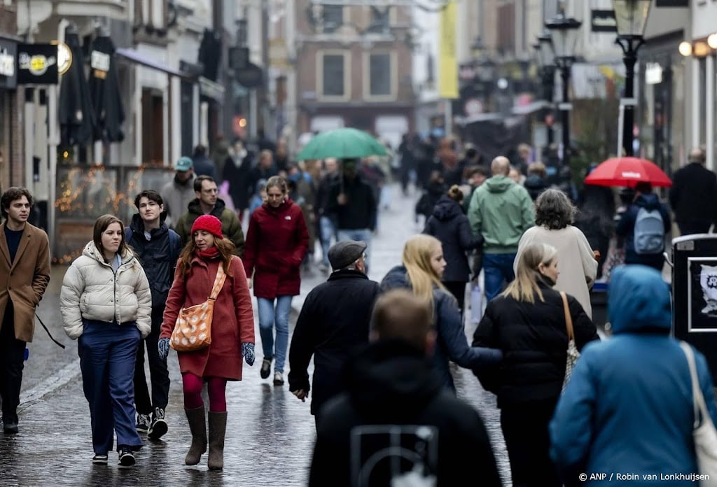 Onderzoek: winkelstraten begin 2026 rustiger door slecht weer