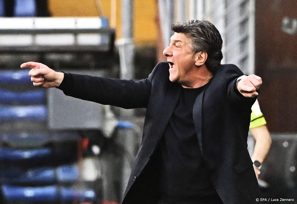 Cagliari ontslaat trainer Mazzarri 