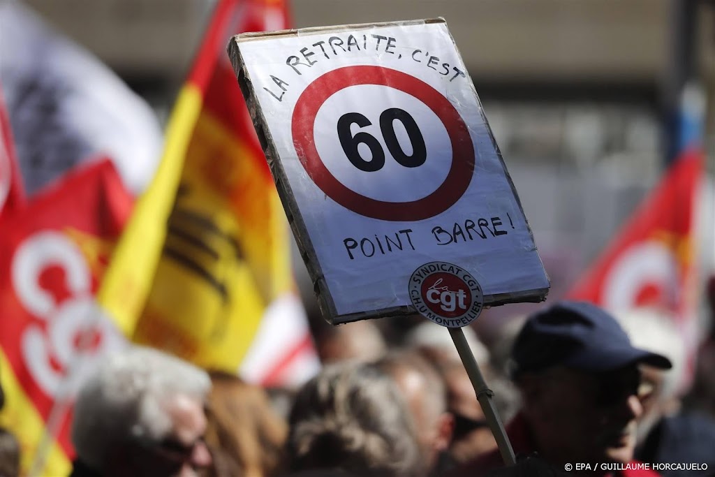 Franse bonden gaan 6 juni weer actievoeren tegen pensioenleeftijd