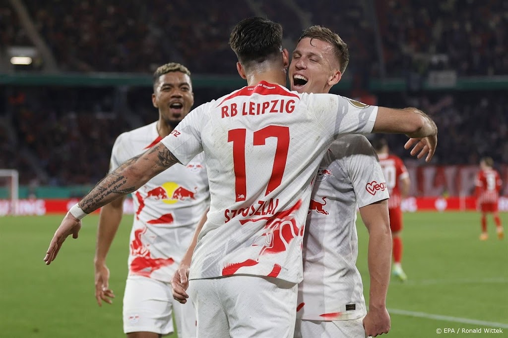 RB Leipzig overrompelt Freiburg en staat in Duitse bekerfinale