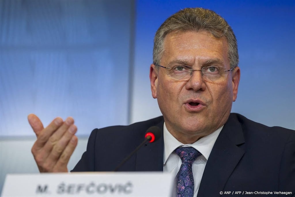 EU bereid voor 50 miljard meer te kopen uit VS, zegt Šefčovič