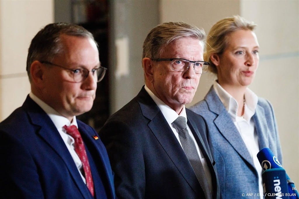 AfD-leiders noemen extremisme-stempel klap voor Duitse democratie