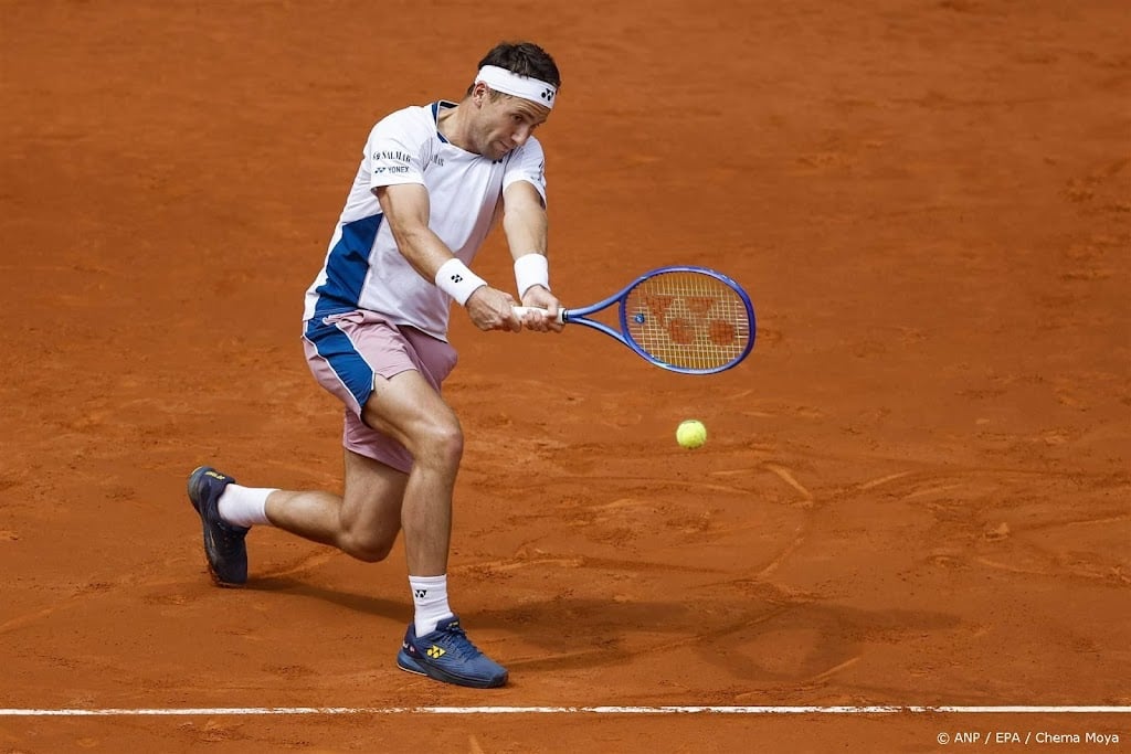 Tennisser Ruud voor het eerst naar finale in Madrid