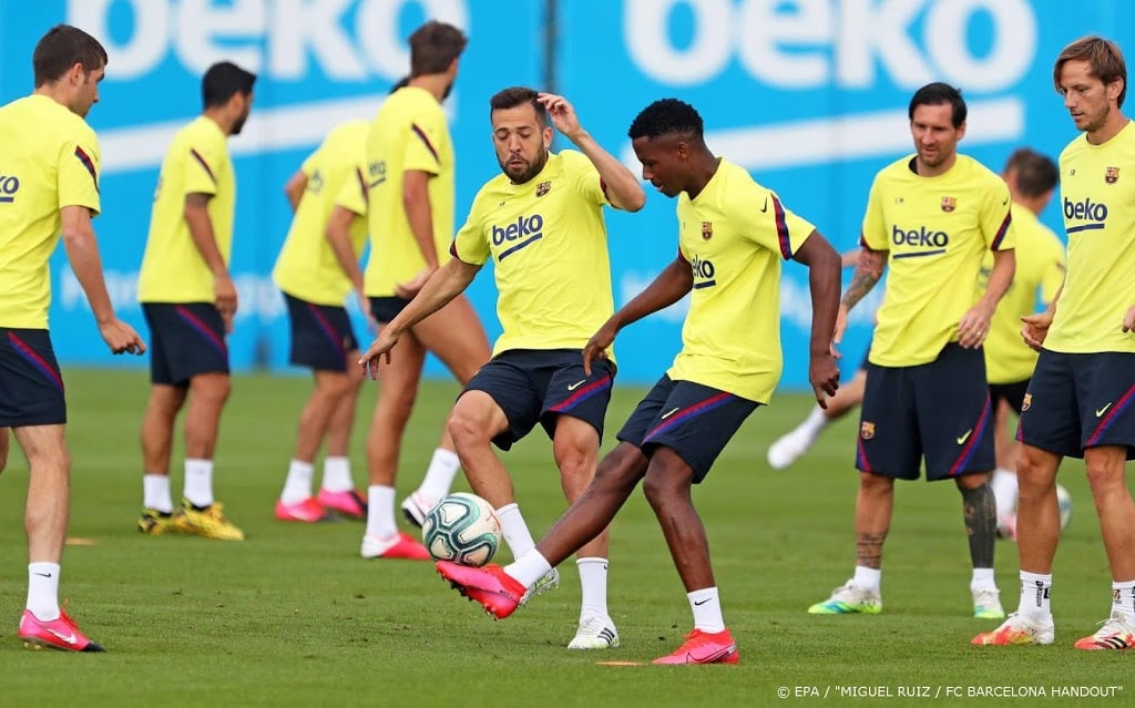 'Vijf spelers Barcelona hadden coronavirus'