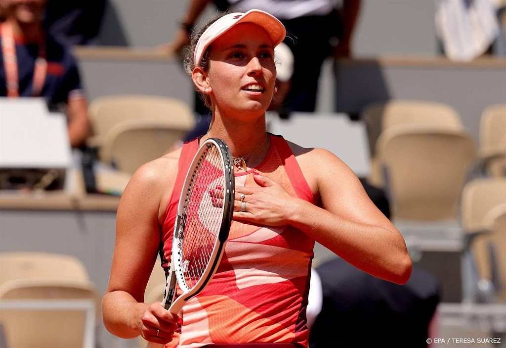 Belgische Mertens schakelt Pegula uit op Roland Garros