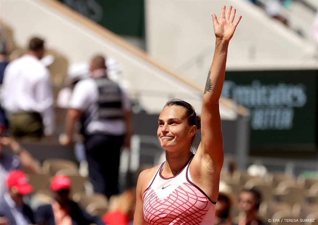 Sabalenka voelt zich niet veilig en slaat persconferentie over