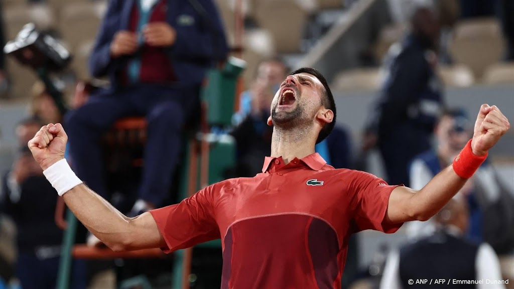 Latertje voor Djokovic op Roland Garros
