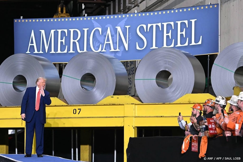 Staalbedrijven stijgen op Wall Street na hogere heffingen Trump