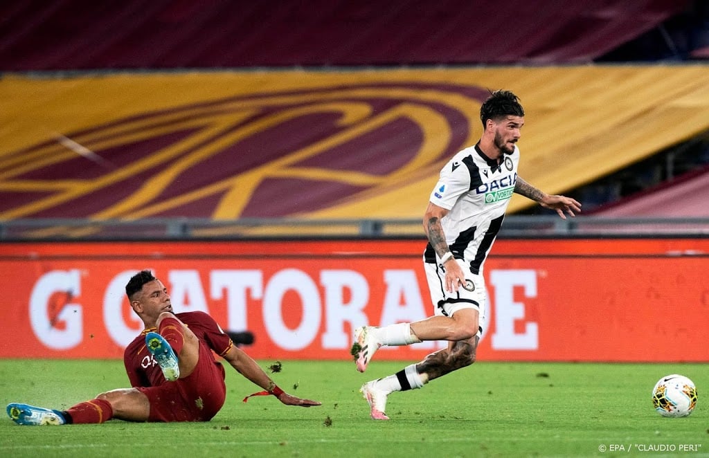 AS Roma verliest in Serie A ook van Udinese