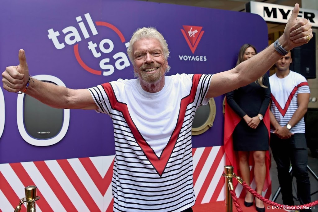Richard Branson is negen dagen eerder in de ruimte dan Jeff Bezos