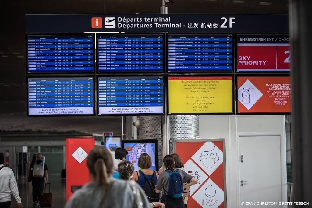 Veel vluchten geschrapt op vliegveld Parijs door staking