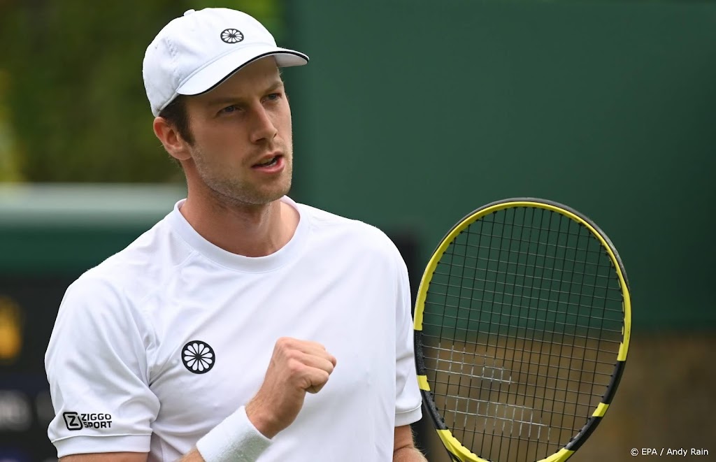 Van de Zandschulp ook naar vierde ronde op Wimbledon