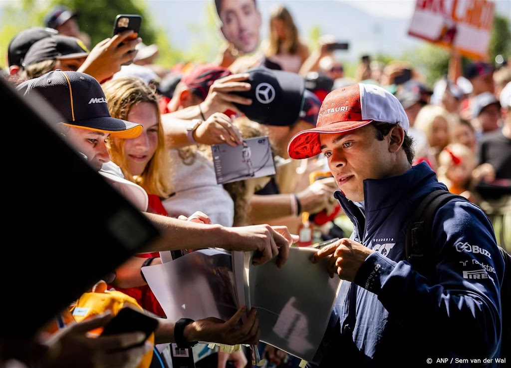 De Vries start voor straf uit pitstraat in GP Oostenrijk