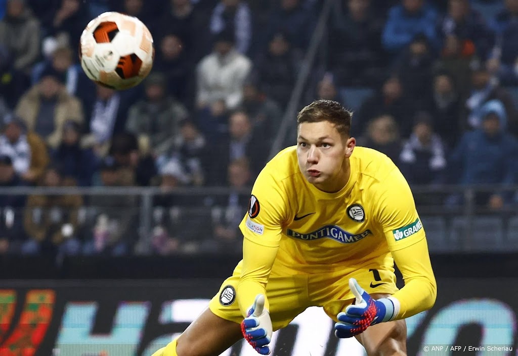 Doelman Scherpen blijft op huurbasis bij Sturm Graz