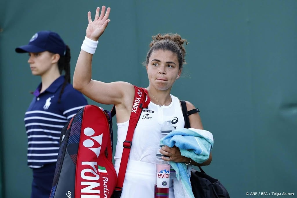 Ook vroege aftocht voor tennisster Paolini op Wimbledon