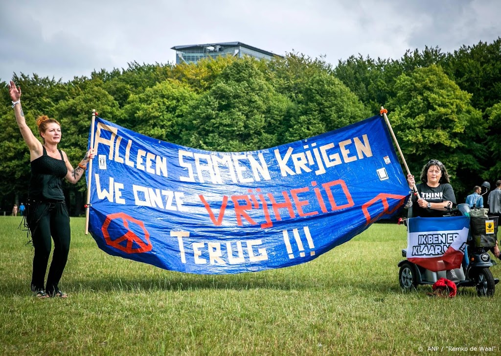 Opnieuw protesten tegen coronaregels