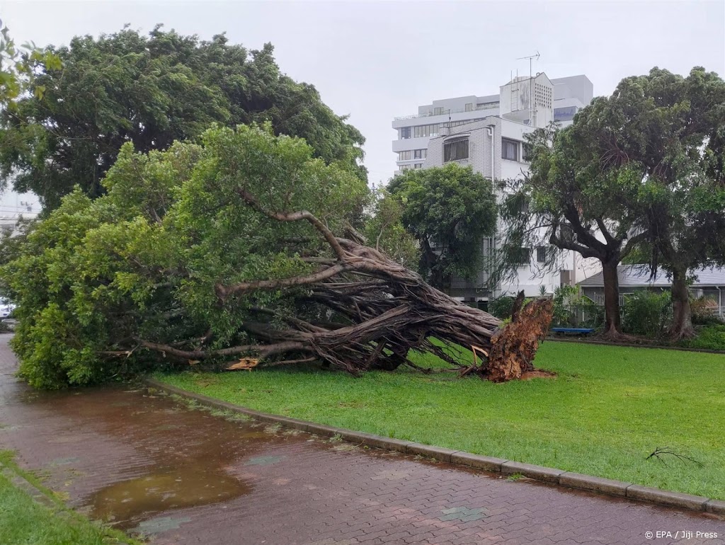 Dode en gewonden door tyfoon op Okinawa