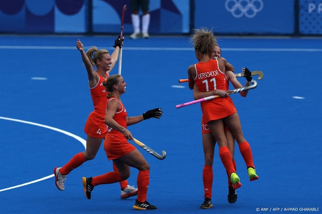 Ongeslagen hockeyvrouwen verslaan ook België en gaan aan kop