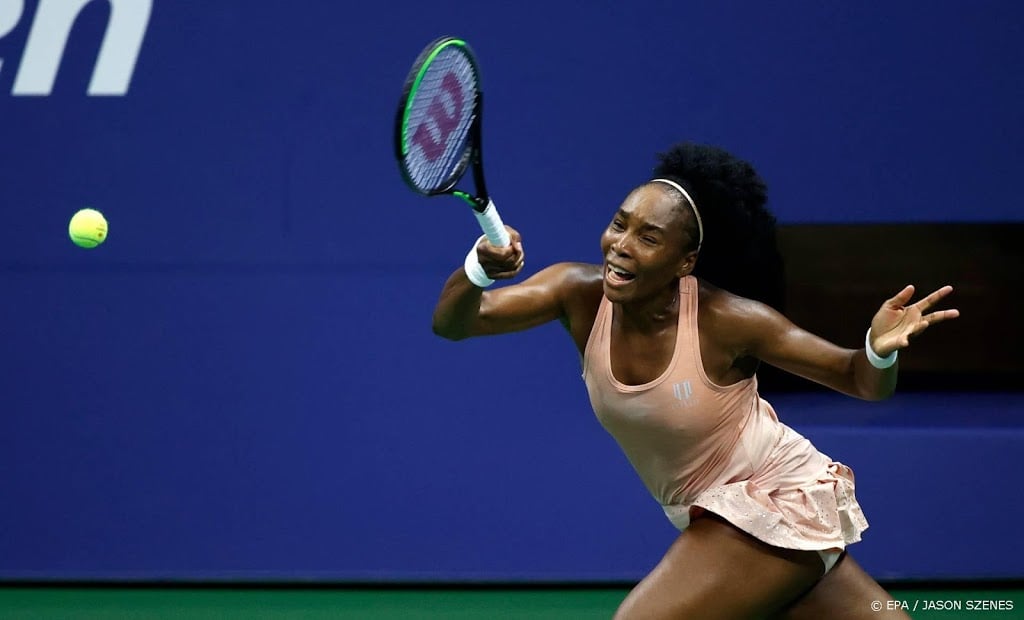 Tennisster Venus Williams (40) belandt bij US Open op dieptepunt 