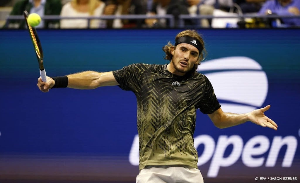 Tennisser Tsitsipas naar derde ronde in New York