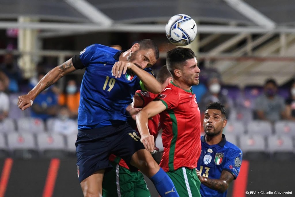 Europees kampioen Italië verspeelt punten tegen Bulgarije