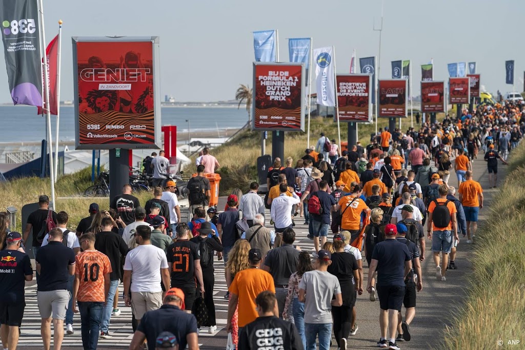 Bij begin vrije trainingen 53.000 bezoekers op circuit Zandvoort