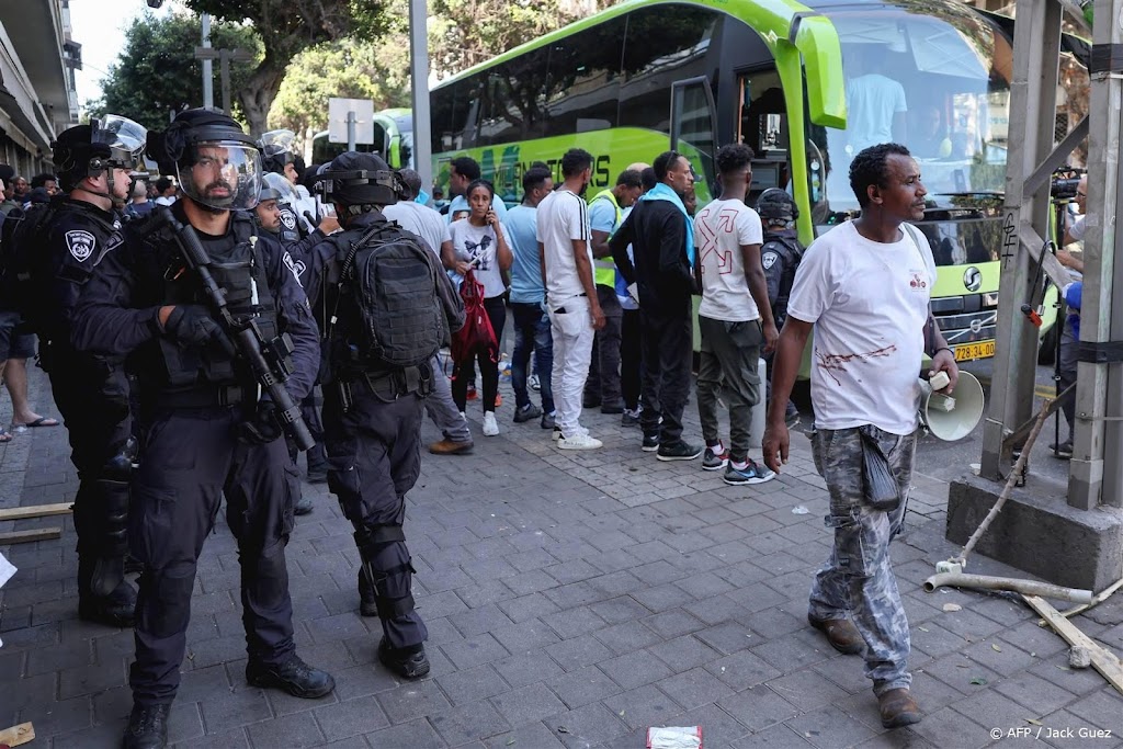 Israëlische politie opent vuur op Eritrese demonstranten