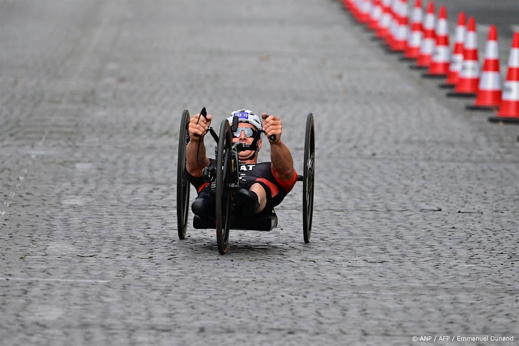 Paralympiër Plat wint opnieuw goud op triatlon 