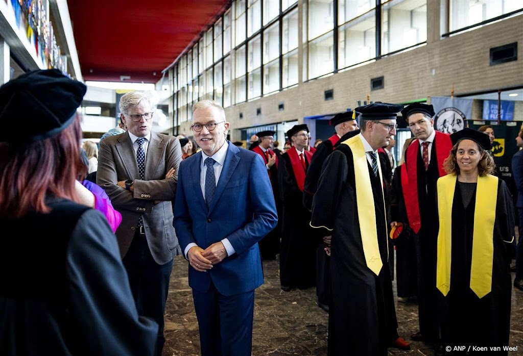 Moment stilte bij opening academisch jaar Erasmus om schietpartij