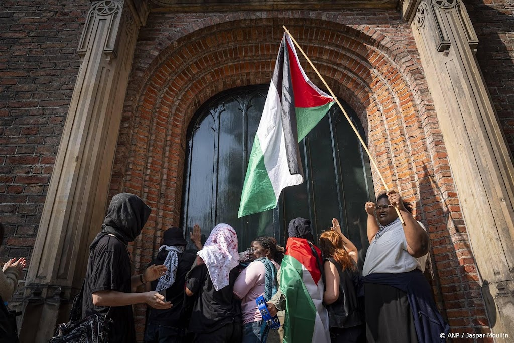Meerdere pro-Palestijnse acties bij openingen academisch jaar